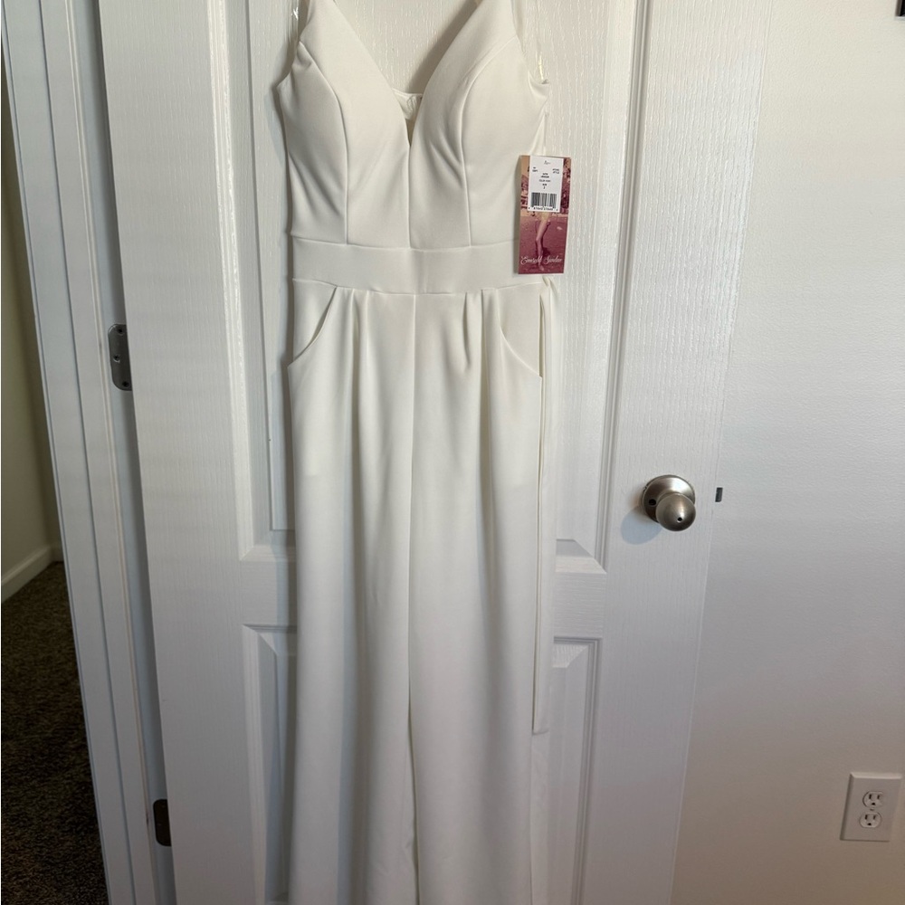 Elegant White Jumpsuit